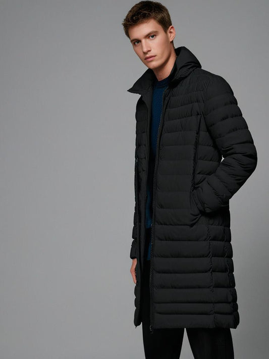 Dresser Black Winter Coat / მამაკაცის ზამთრის ქურთუკი