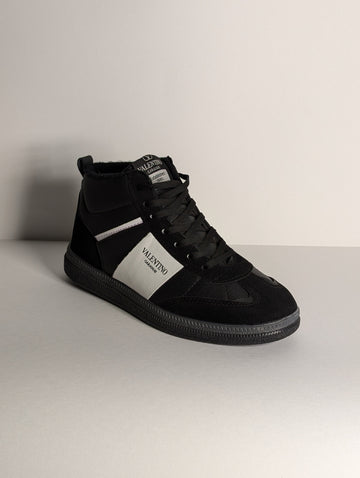 Dresser Classic Black High-Top Sneakers / მამაკაცის ფეხსაცმელი