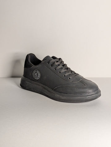 Dresser Sleek Black Lace-Up Sneakers / მამაკაცის ფეხსაცმელი
