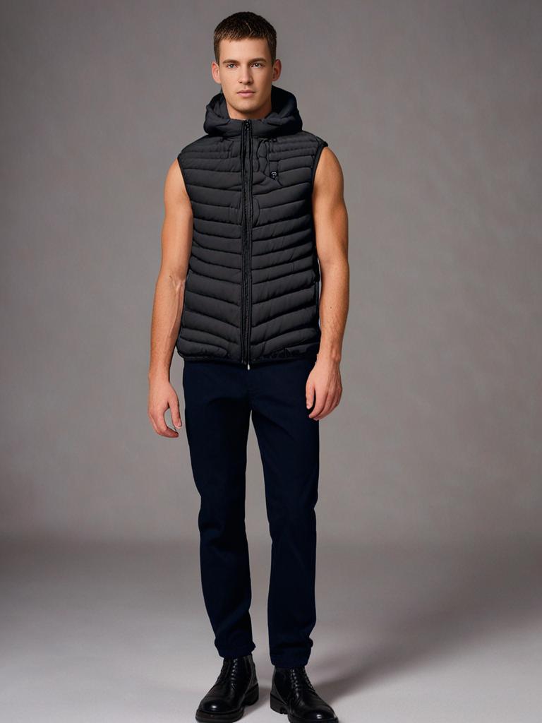Dresser Sleeveless Coat / ქურთუკი გათბობის ტექნოლოგიით