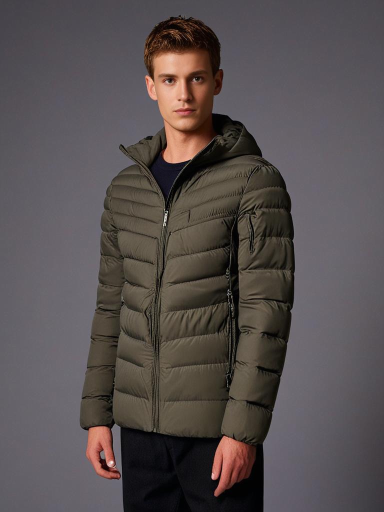 Dresser Olive Green Coat / მამაკაცის ქურთუკი