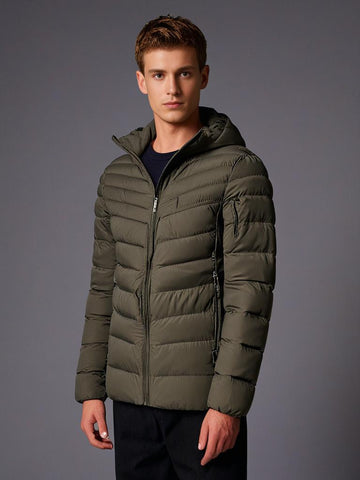 Dresser Olive Green Coat / მამაკაცის ქურთუკი