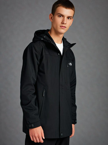 Dresser Men's Black Waterproof Coat / მამაკაცის ქურთუკი